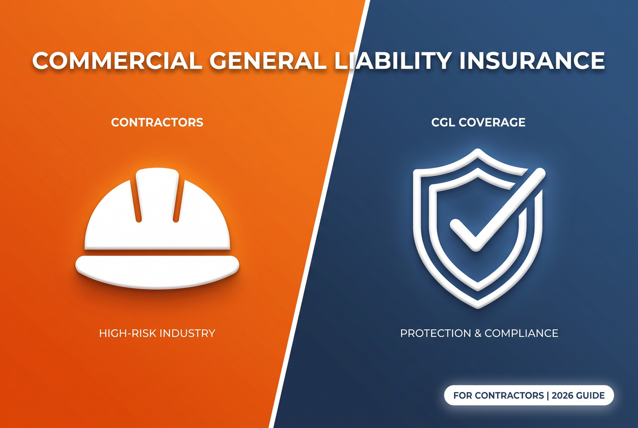 Commercial general liability insurance for contractors